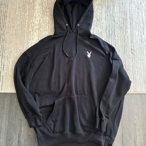 playboy x missguided oversized hoodie dress